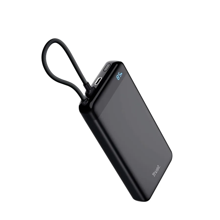 Портативний акумулятор Trust літій-іонний 20000 мА·год USB-C чорний