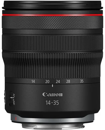 Об'єктив Canon RF 14-35 мм f/4 L IS USM 77 мм Чорний