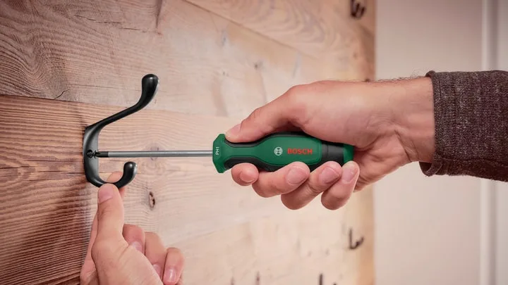 Викрутки Bosch набір 6 шт SL 4 6.5 мм PH1 PH2 PZ1 PZ2 для майстрів та домашніх робітників ручний інструмент