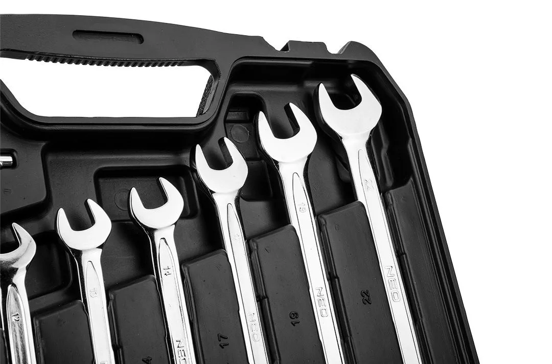Набір інструментів Neo Tools, 1/2", 1/4", CrV, кейс, 82шт