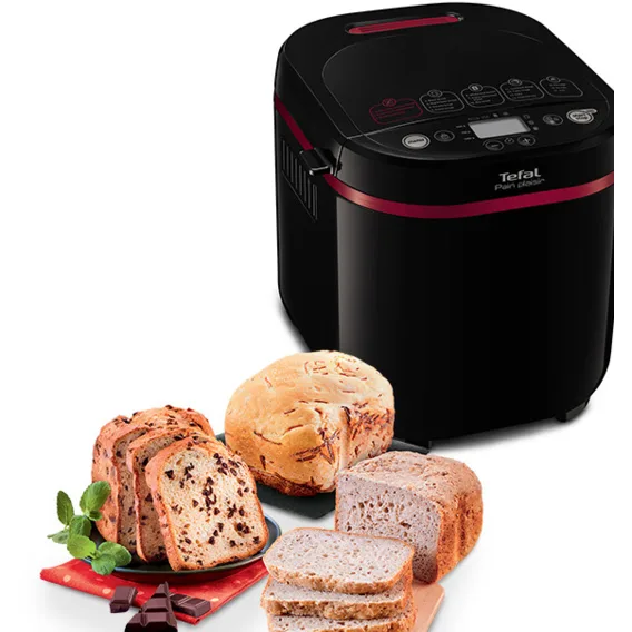 Хлібопічка Tefal 650 Вт пластикова 1 кг чорна 17 програм