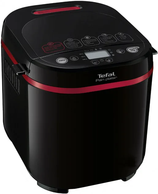 Хлібопічка Tefal 650 Вт пластикова 1 кг чорна 17 програм