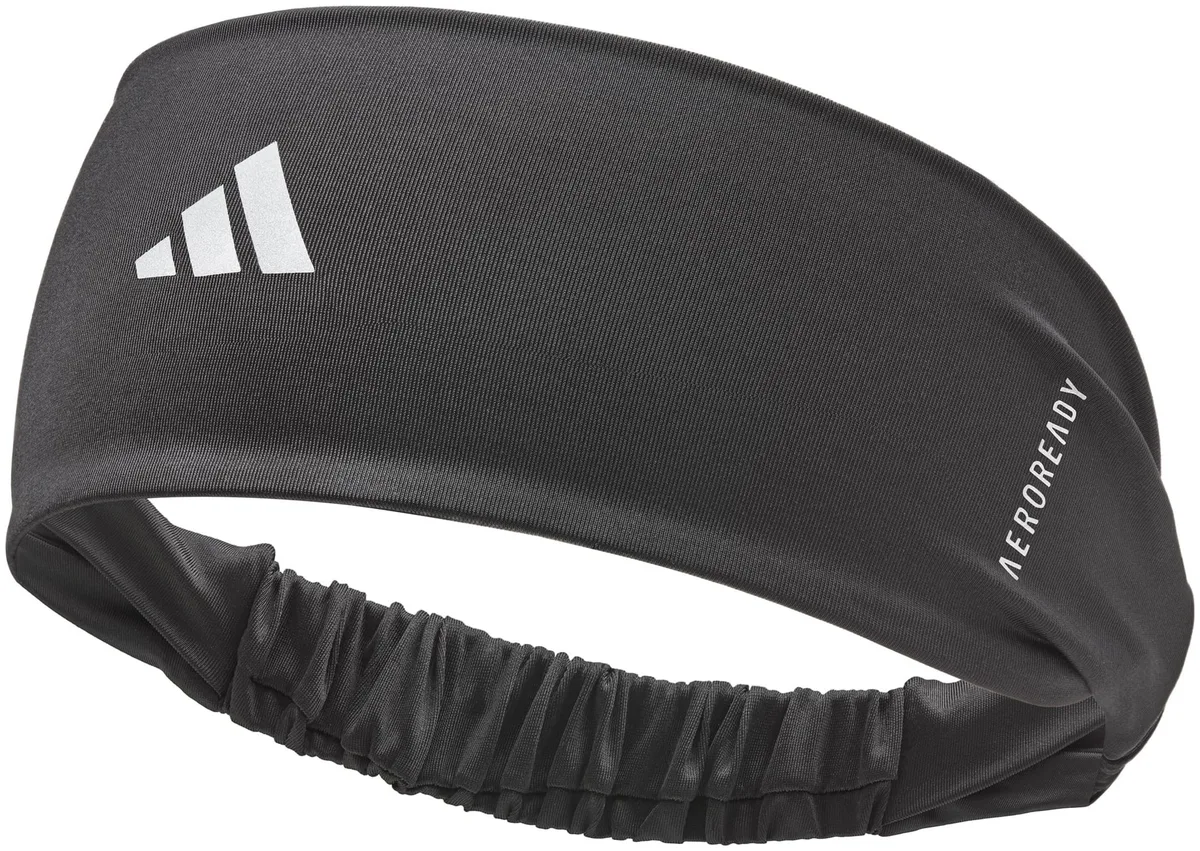 Пов'язка на голову Adidas поліестер One Size чорна