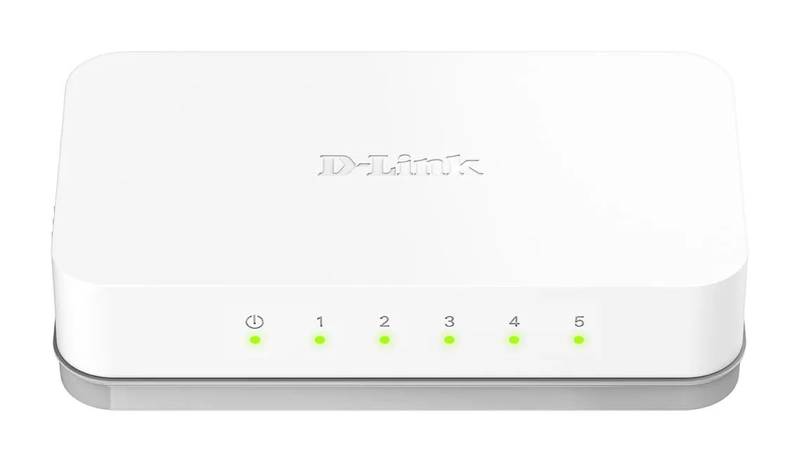 Коммутатор D-Link GO-SW-5E 5xFE, Некоммутируемый