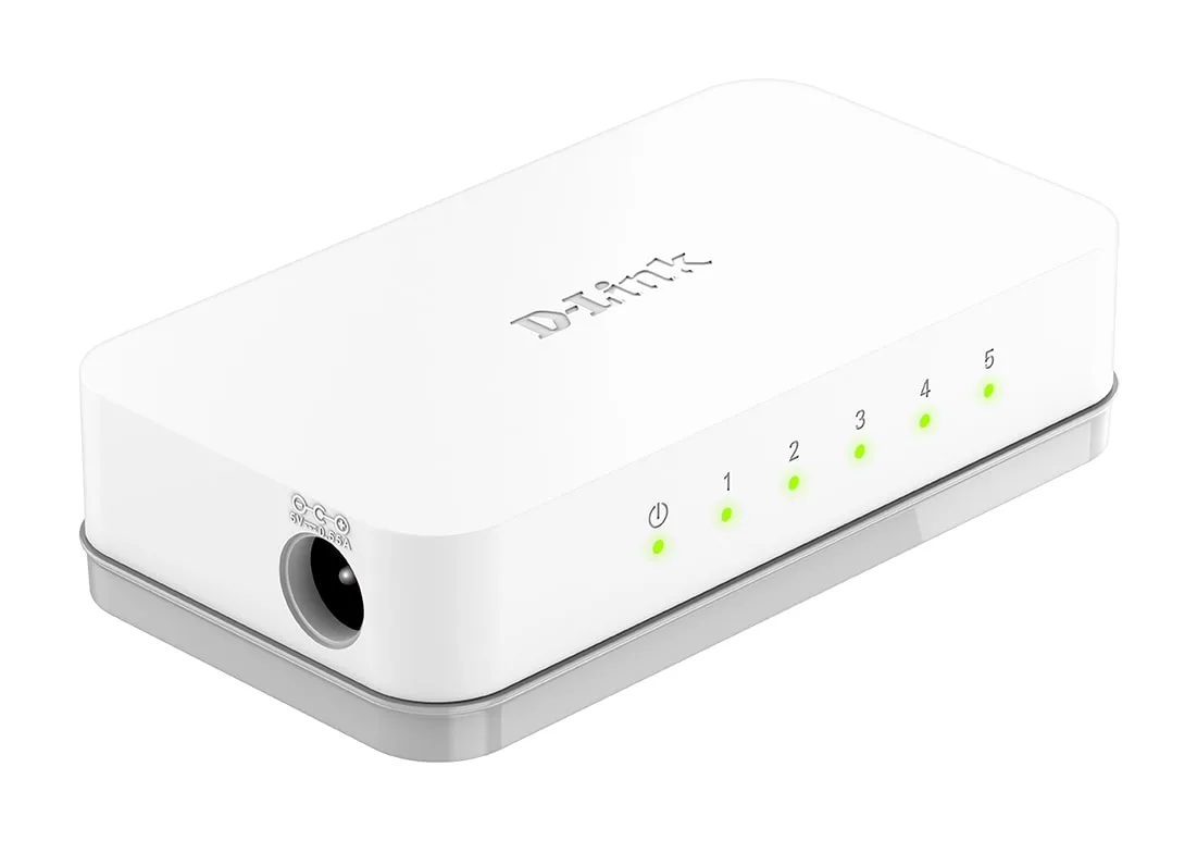 Коммутатор D-Link GO-SW-5E 5xFE, Некоммутируемый