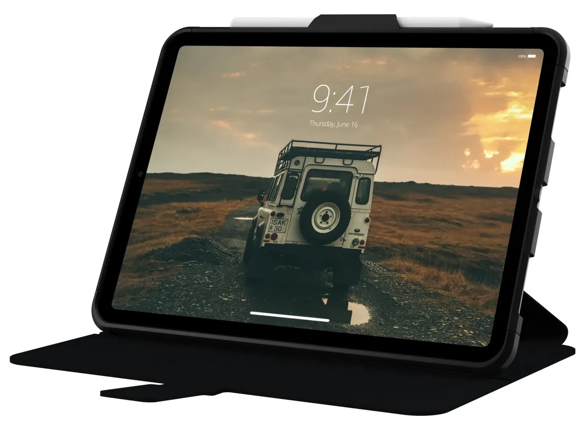 Чохол UAG для iPad 10.9"(10th Gen, 2022)/11'(Gen 11, 2025) Scout Folio, Black