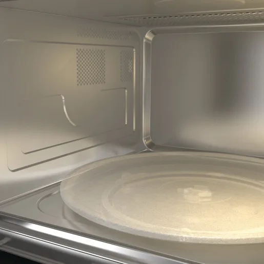 Вбудована мікрохвильова піч Gorenje, 25 л, електронне управління, 900 Вт, з грилем, дисплей, чорного кольору.