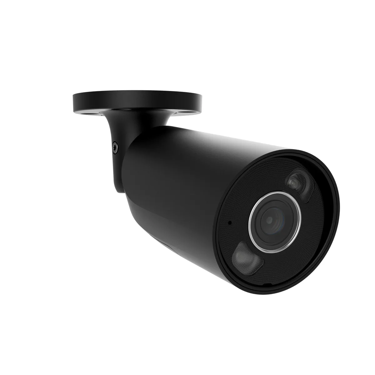 IP-Камера дротова Ajax BulletCam HL black, 8мп, 2.8мм, гібридне підсвічування IR 50м, білий Led 50м, Poe, True WDR, IP 65,  аудіо, кут огляду 100° до 110°, вулична, чорна