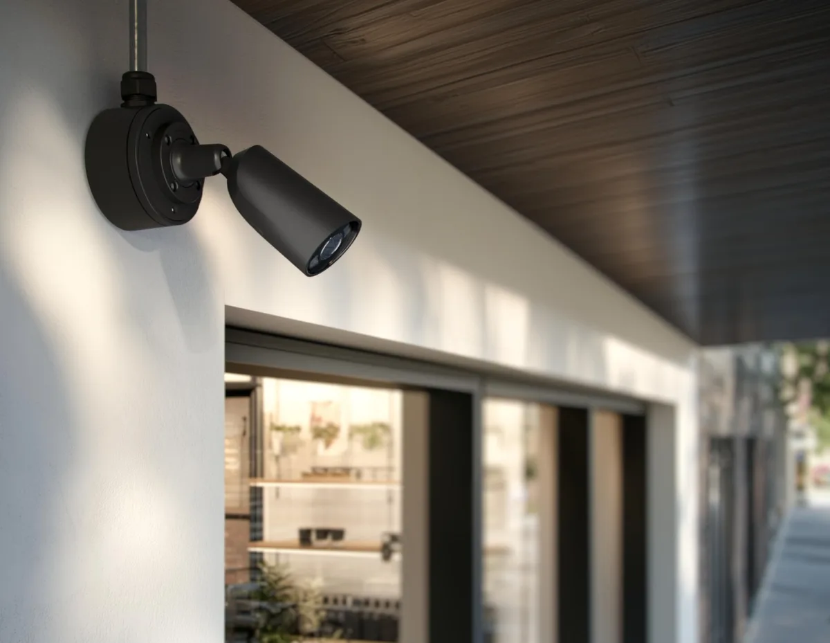 IP-Камера дротова Ajax BulletCam HL black, 8мп, 2.8мм, гібридне підсвічування IR 50м, білий Led 50м, Poe, True WDR, IP 65,  аудіо, кут огляду 100° до 110°, вулична, чорна