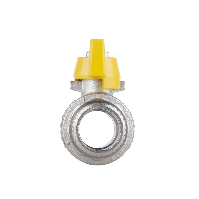 Кран кульовий 3/4" ВЗ для газу латунний метелик Thermo Alliance Forte