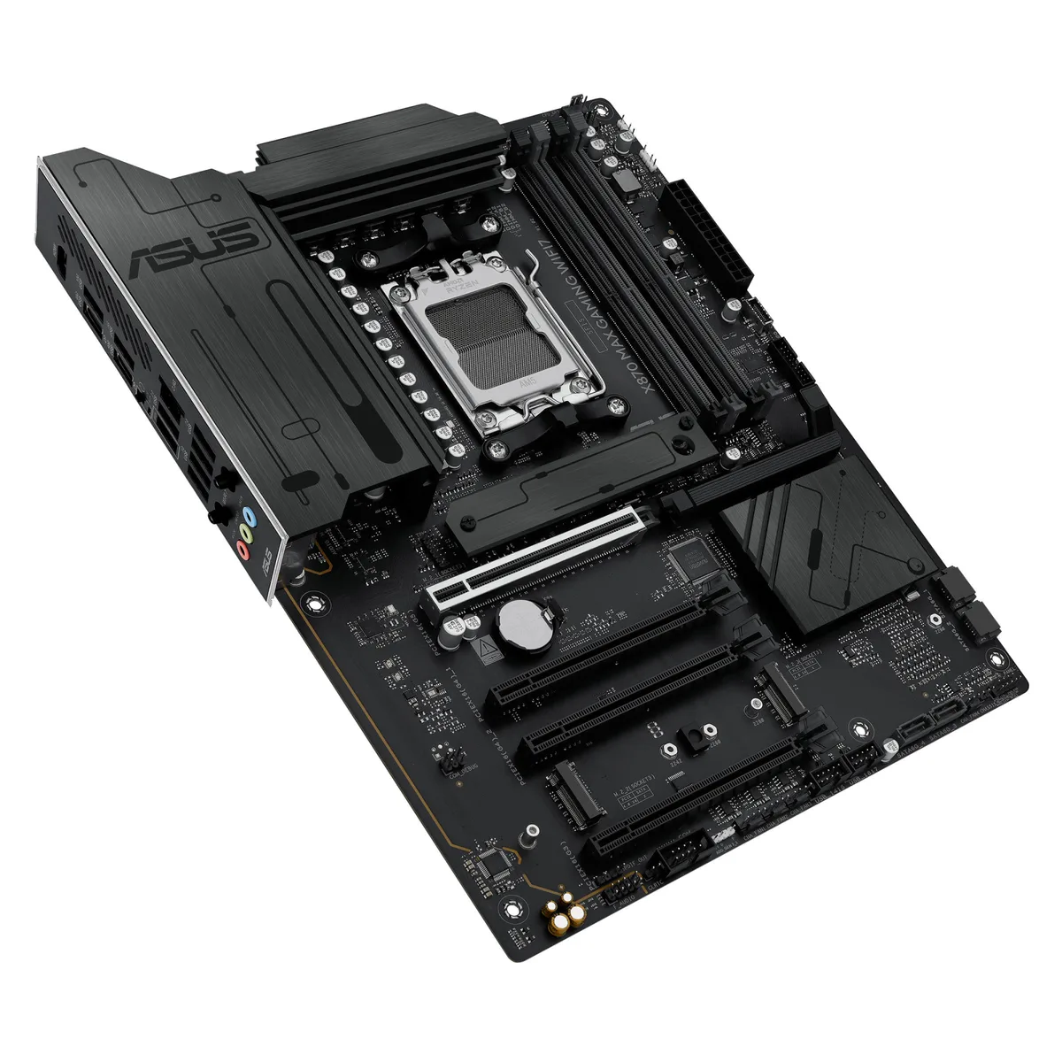 Материнcька плата ASUS X870 MAX GAMING WIFI7 sAM5 X870 4xDDR5 M.2 HDMI USB Type-C Wi-Fi BT ATX