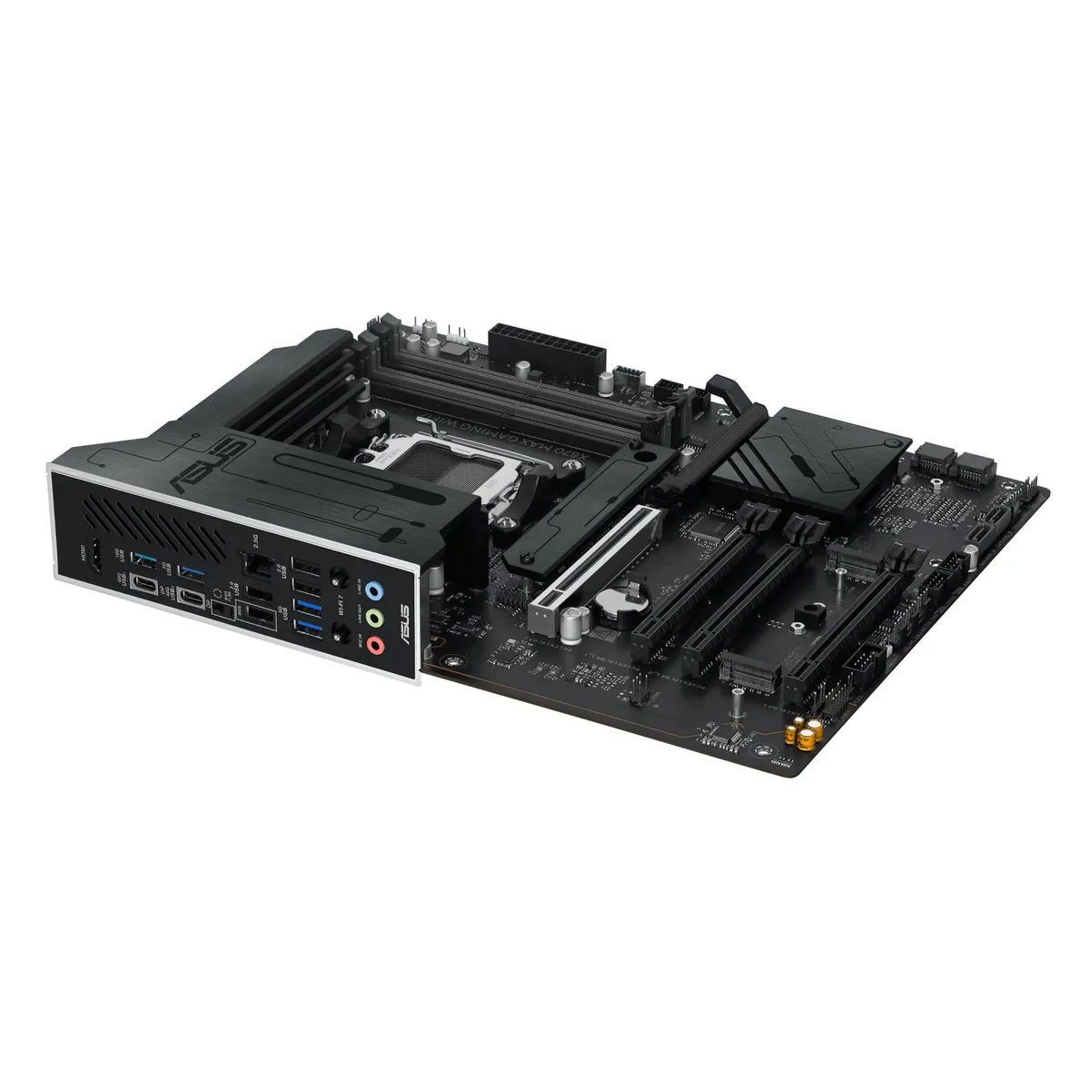 Материнcька плата ASUS X870 MAX GAMING WIFI7 sAM5 X870 4xDDR5 M.2 HDMI USB Type-C Wi-Fi BT ATX