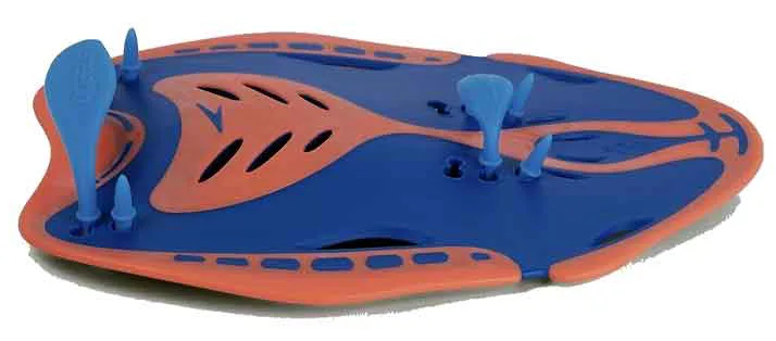 Лопатки для плавання Speedo PP TPR L блакитний помаранчевий