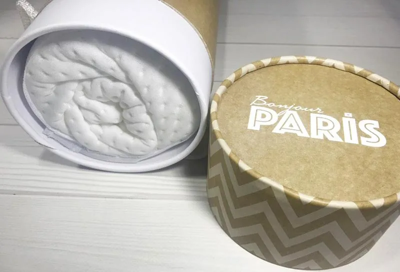 Ортопедическая подушка Bonjorno Paris из вязкоэластичной пены 46х30х10/8 см волна детская