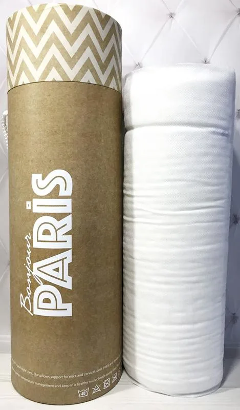 Ортопедическая подушка Bonjorno Paris из вязкоэластичной пены 46х30х10/8 см волна детская