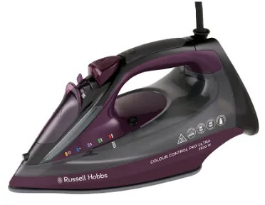 Праска Russell Hobbs з парою 2800 Вт керамічна фіолетова