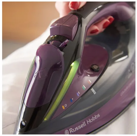 Праска Russell Hobbs з парою 2800 Вт керамічна фіолетова