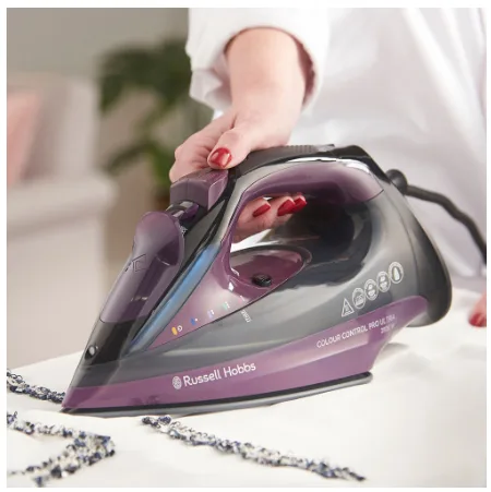 Праска Russell Hobbs з парою 2800 Вт керамічна фіолетова
