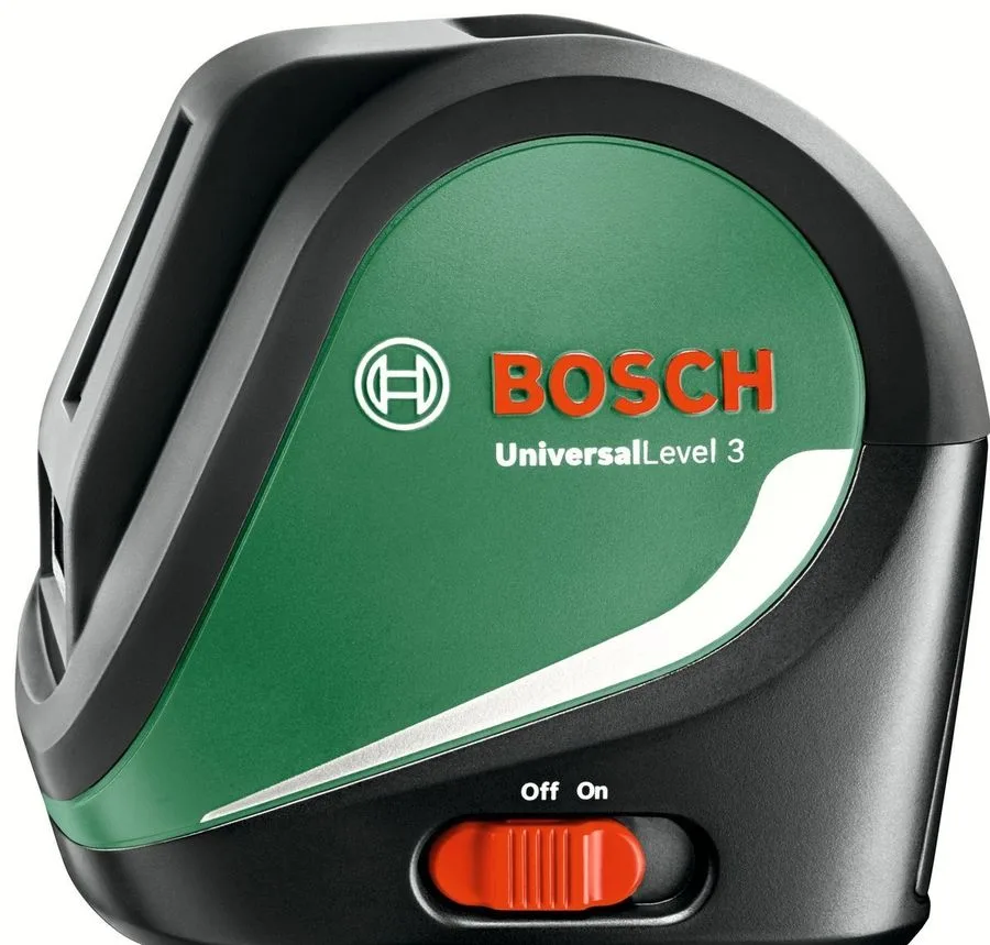 Лазерний рівень Bosch UniversalLevel 3 до 10м ±0.5мм/м червоний промінь.