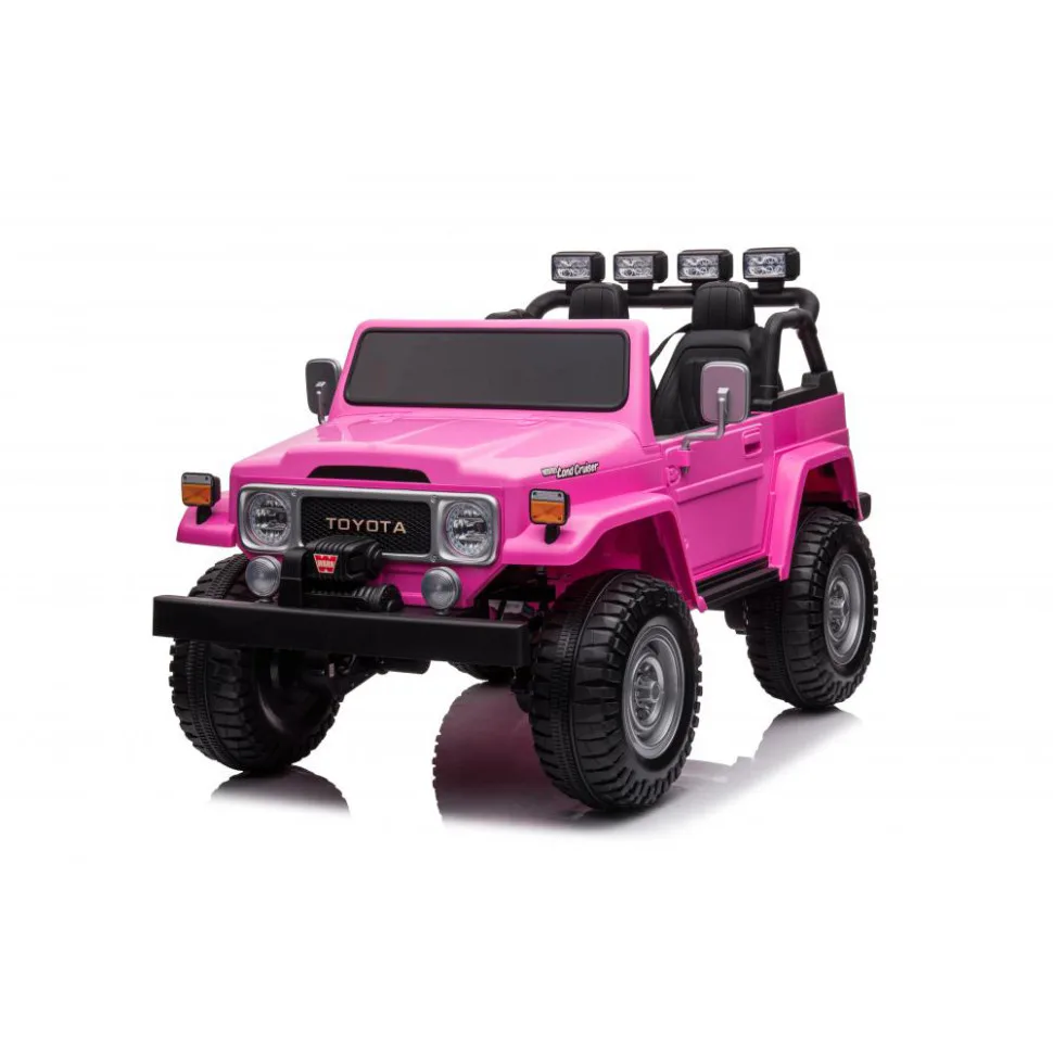 Електромобіль дитячий джип 4WD 121х54х73 см комбінований білий