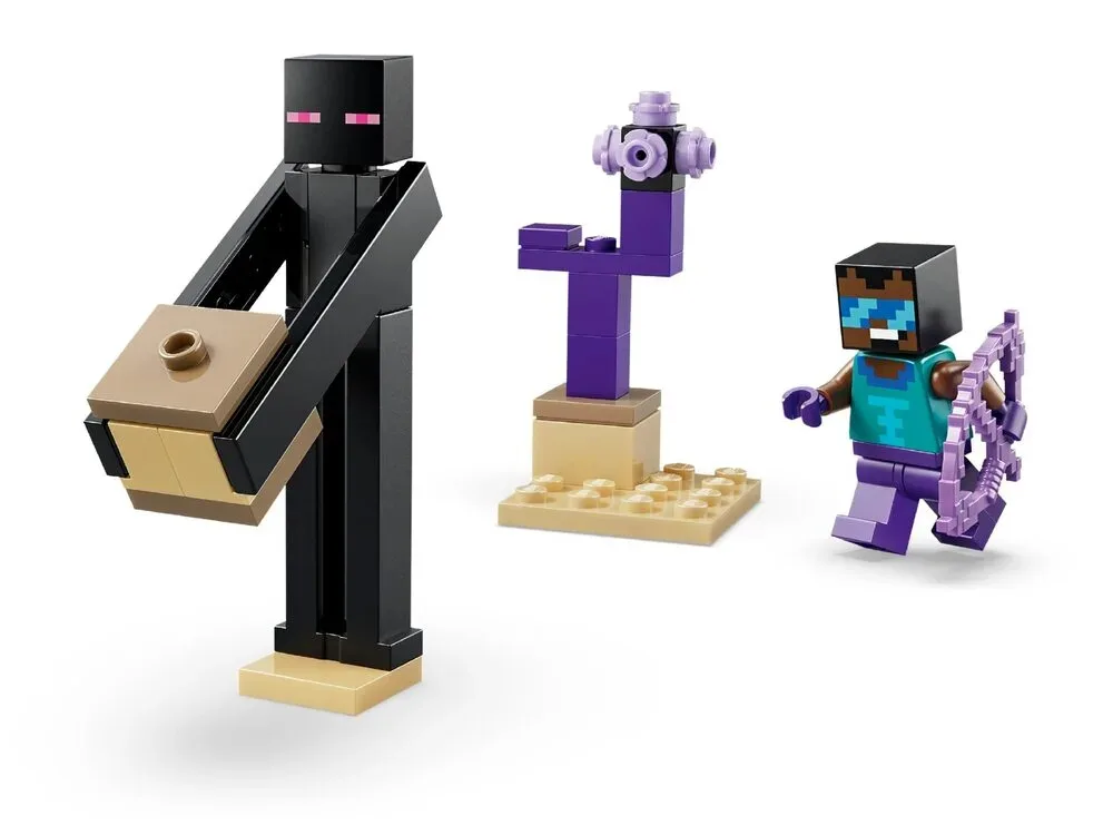 Конструктор LEGO Minecraft Подорож до Нижнього світу та Порталу до Краю
