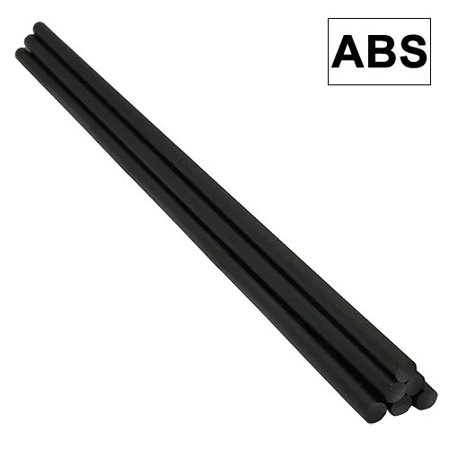 Електроди для зварювання пластику 6 шт 4 мм x 170 мм ABS