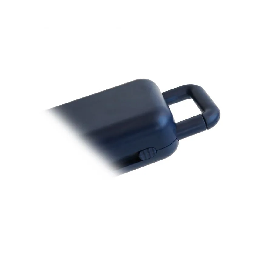 Портативний вентилятор пластиковий 215х93х38 мм синій 1200mAh бездротовий