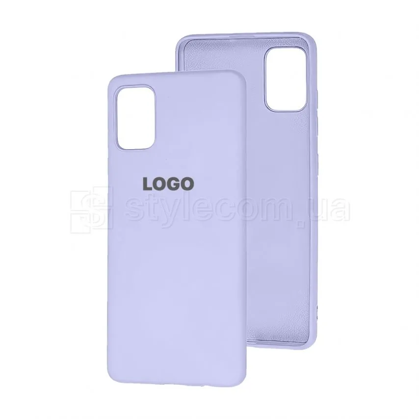 Чохол Silicone для Samsung M51/M515 2020  лавандовий