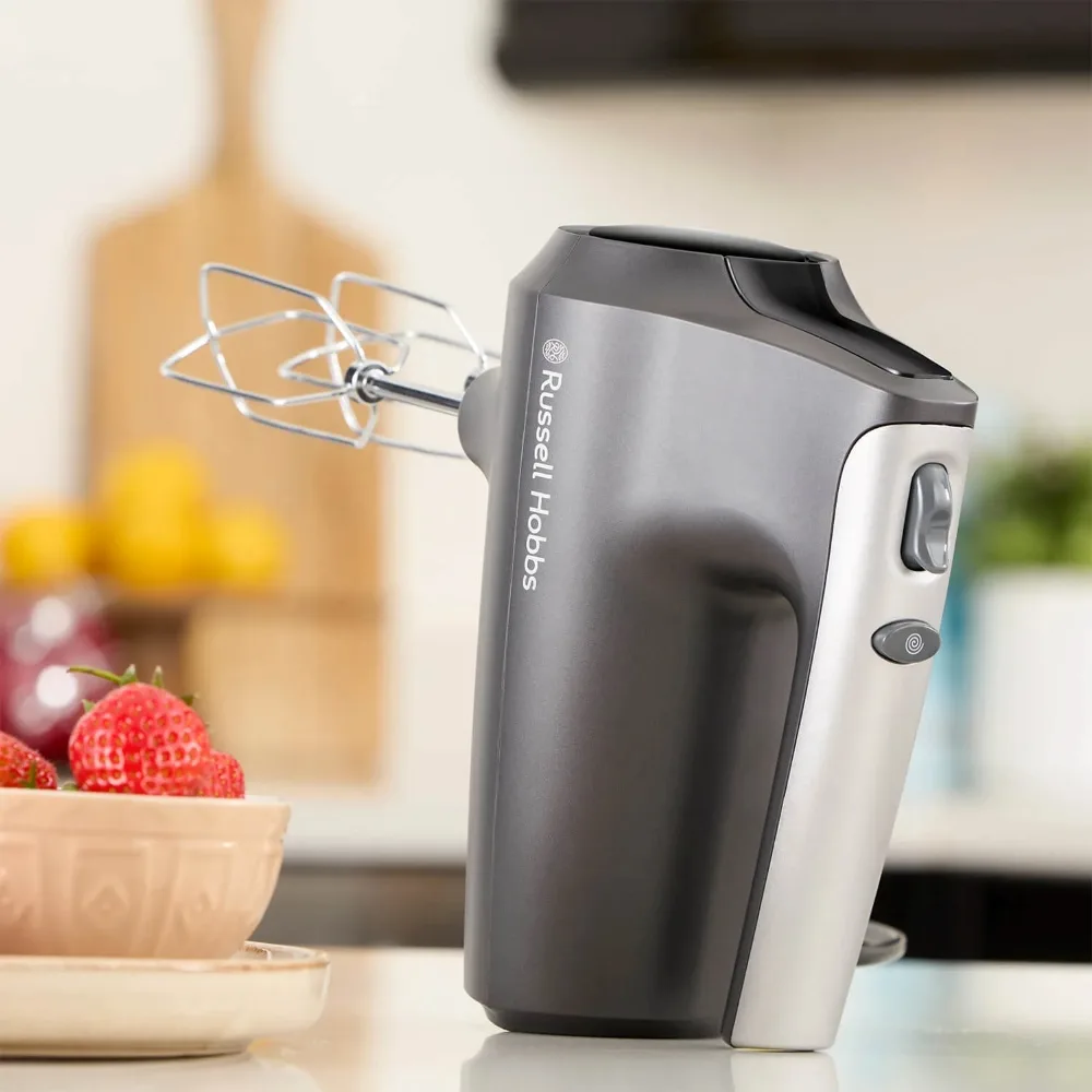 Ручний міксер Russell Hobbs 185Вт пластик 29х18,5 см чорно-сірий