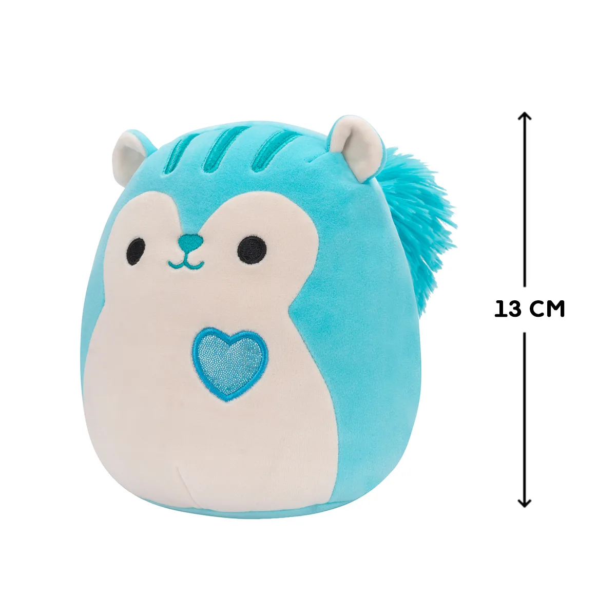 М'яка іграшка Squishmallows поліестер 13 см Білка Сантьяго