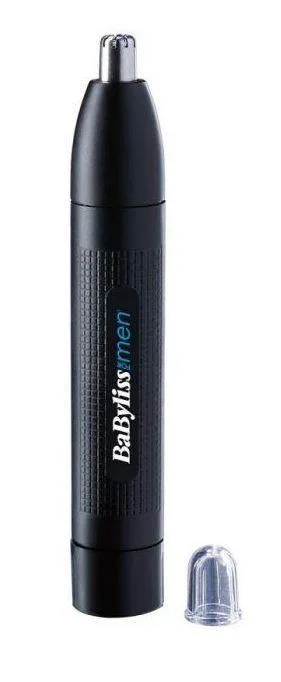 Тример BaByliss сталь чорний для носа з батарейками AA