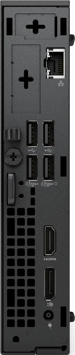 Комп'ютер персональний неттоп Dell Pro Micro, Intel i3-14100T, 8GB, F512GB, UMA, WiFi, кл+м, Lin
