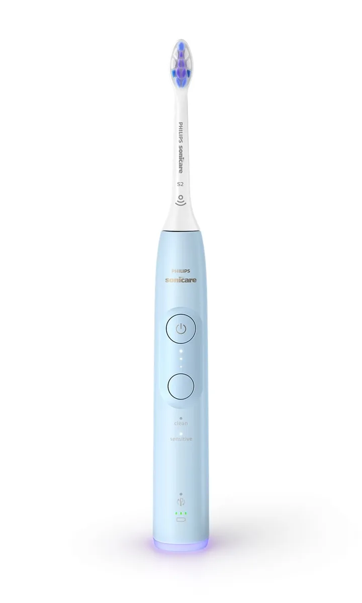Зубна електрощітка Philips Sonicare Ультразвукова 62000 рухів на хвилину Блакитна