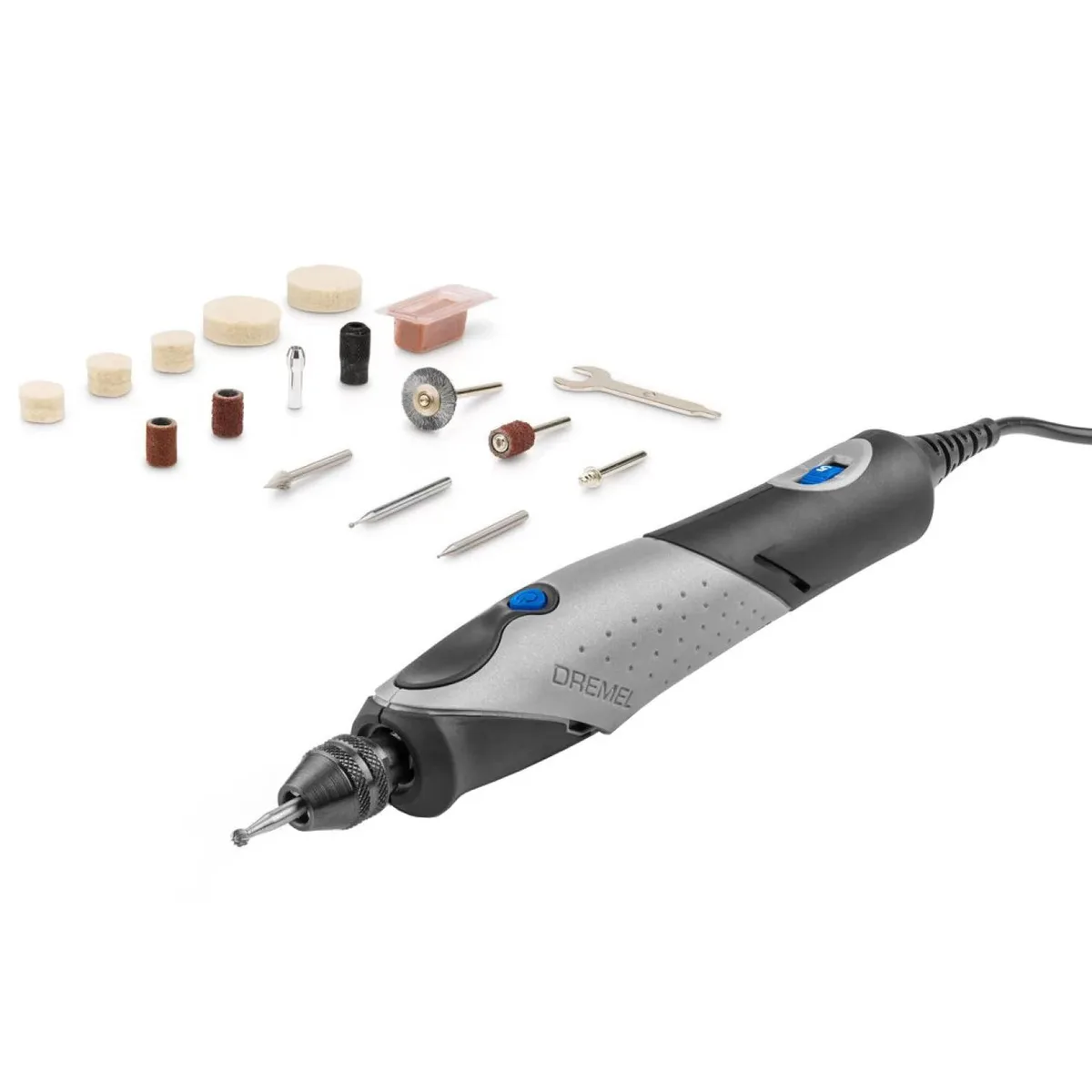Шліфувально-гравірувальна машина Dremel Stylo+ 2050-15, 9Вт, 5000-22000 об/хв, 15 насадок, 16 см, 0.11 кг.