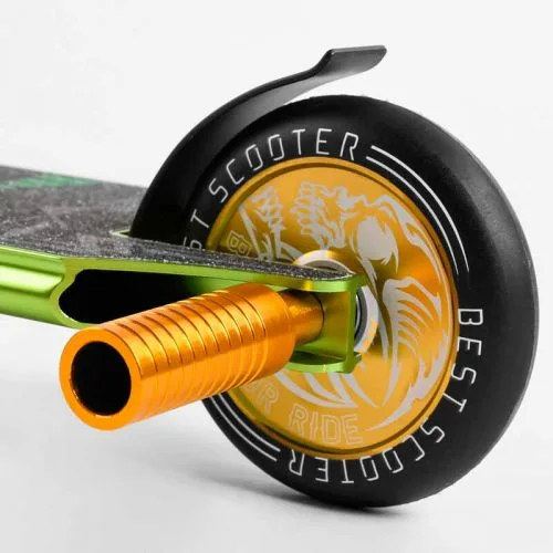 Труковий самокат Best Scooter HIC система з пегами алюмінієвий диск дека для підлітків та дітей 110мм колеса PU