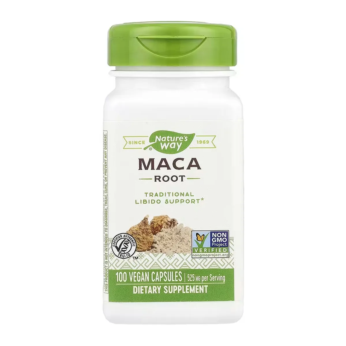 Maca Nature's Way веганські капсули 100 vcaps без глютену