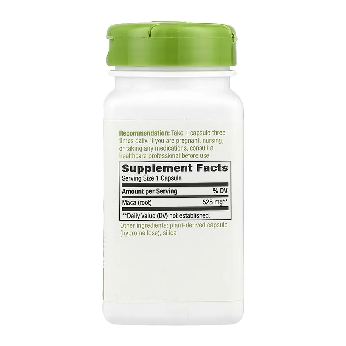Maca Nature's Way веганские капсулы 100 vcaps без глютена