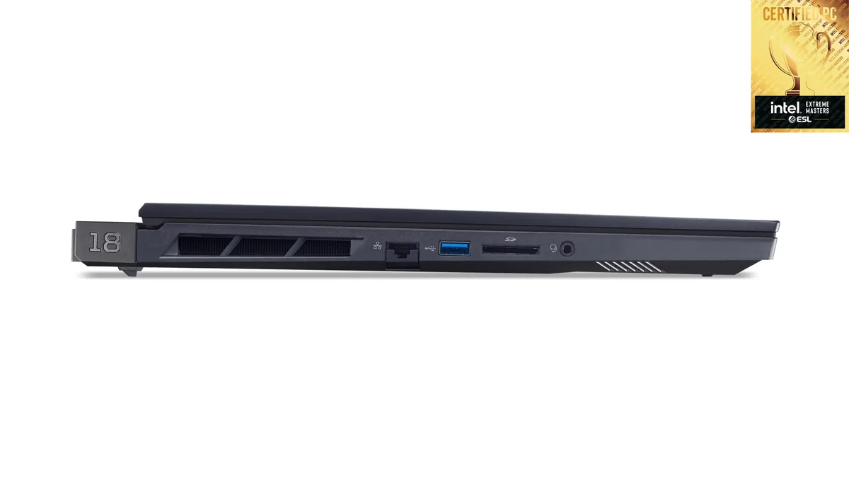 Ноутбук Acer Predator Helios 18 PH18-73 18" WQUXGA IPS, Intel U9-275HX, 64GB, F2TB, NVD5090-24, Lin, чорний