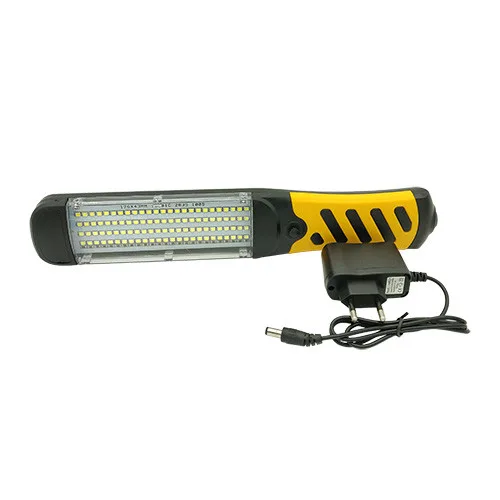 LED ліхтар акумуляторний 28 Вт 325x95x70 мм пластик чорний 100 LED