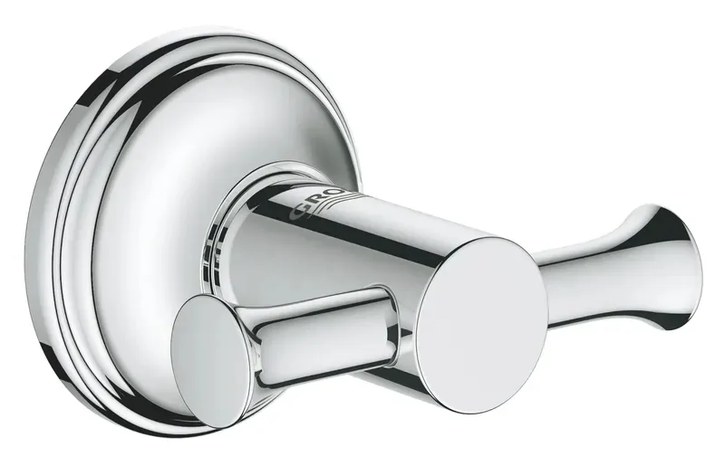 Крючок для халата GROHE латунь 50х44х44 мм хромированный стальной