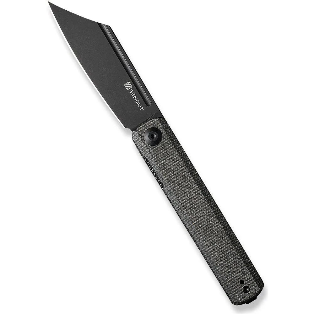 Складаний ніж Sencut 9Cr18MoV 85,8 мм Micarta чорний