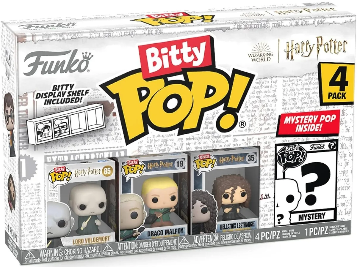 Подарочный набор Funko POP (Bitty): Гарри Поттер - Волдеморт 4PK