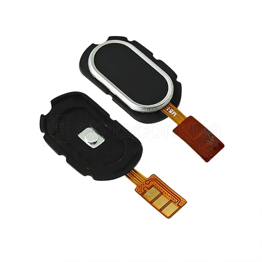 Шлейф Meizu High Quality чорний з кнопкою меню