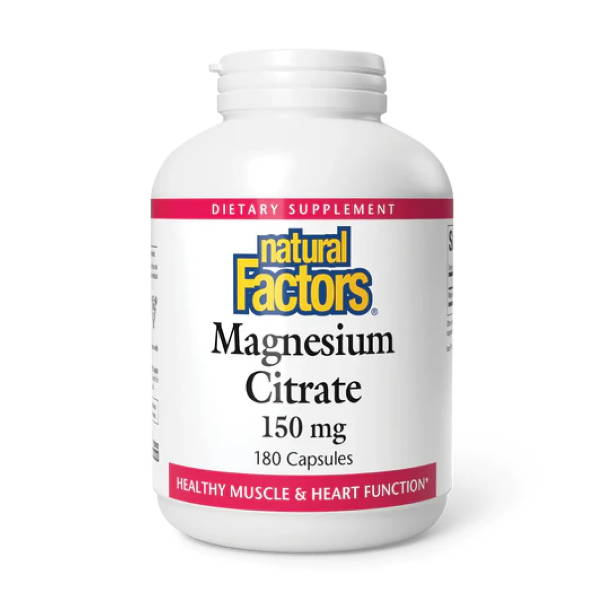 Цитрат магнію Natural Factors 150 мг 180 капсул