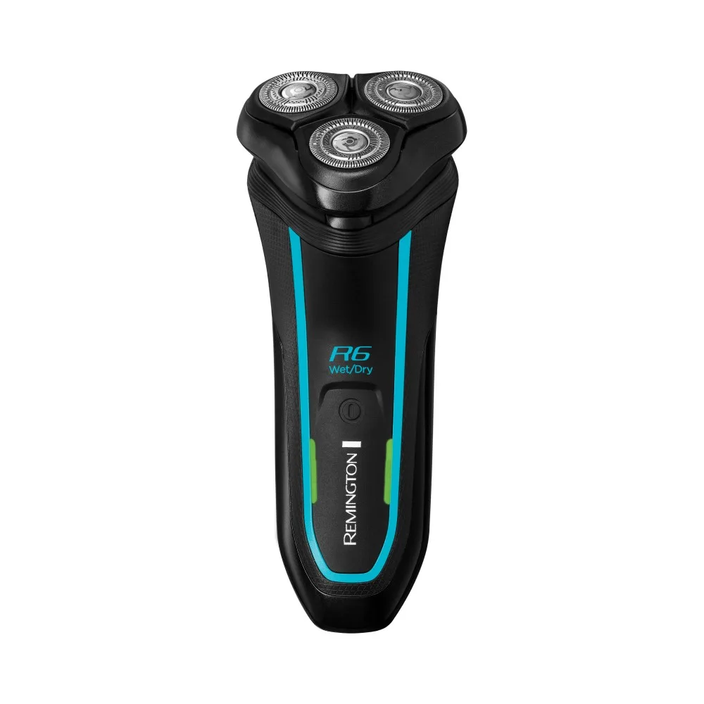 Электрическая роторная бритва Remington Style Aqua с тремя бритвенными головками, Ni-Mh, для сухого и влажного бритья, водонепроницаемая, дорожная с чехлом