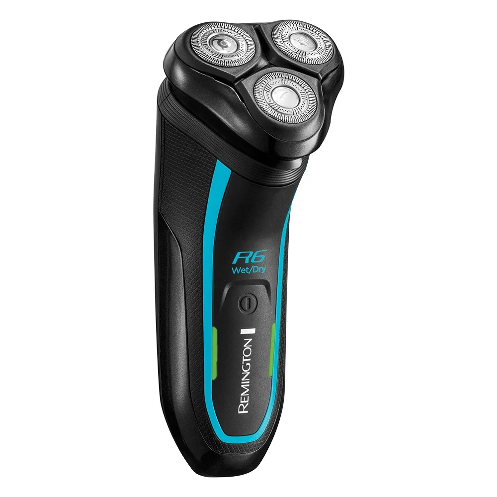Электрическая роторная бритва Remington Style Aqua с тремя бритвенными головками, Ni-Mh, для сухого и влажного бритья, водонепроницаемая, дорожная с чехлом