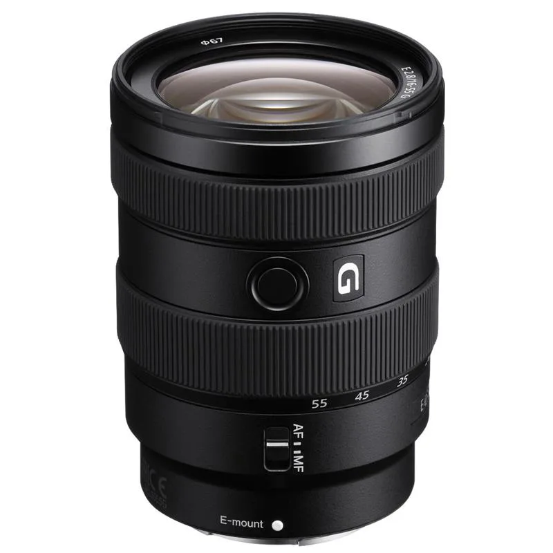 Об'єктив Sony 16-55mm f2.8 G E 16-55 мм чорний