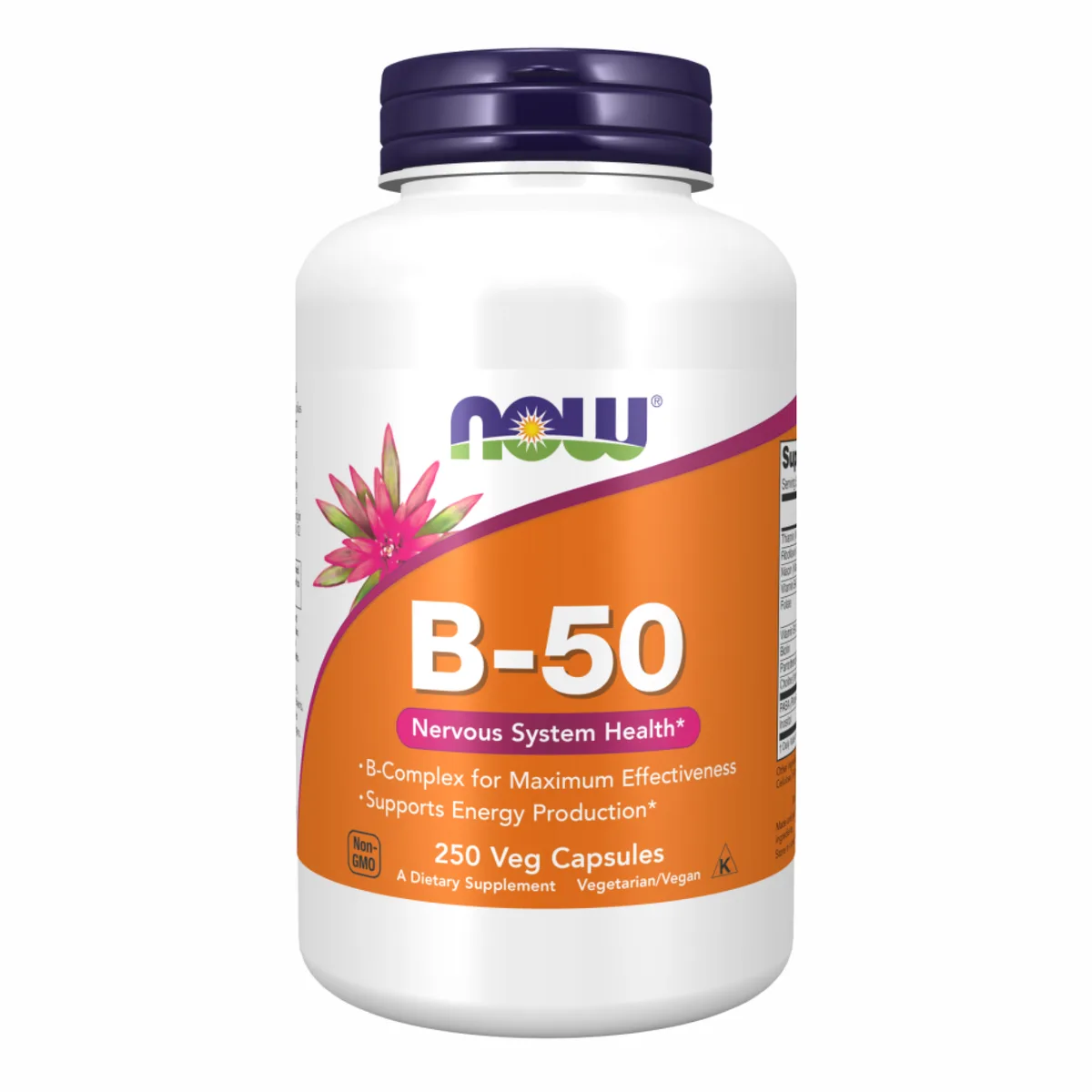 Комплекс витаминов группы В Now Foods вегетарианский 250 капсул