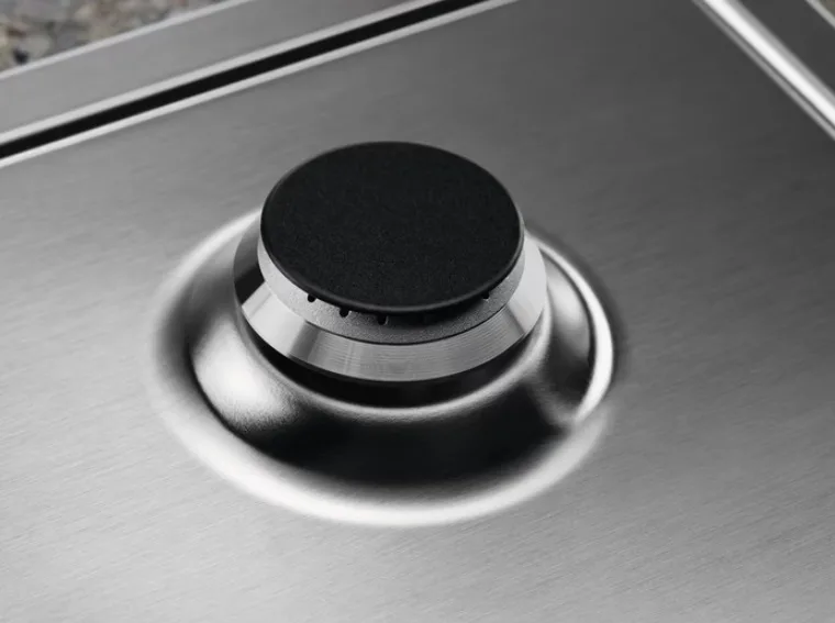 Газова варильна поверхня Electrolux 60см чавунні тримачі для кухні енергоефективна варка