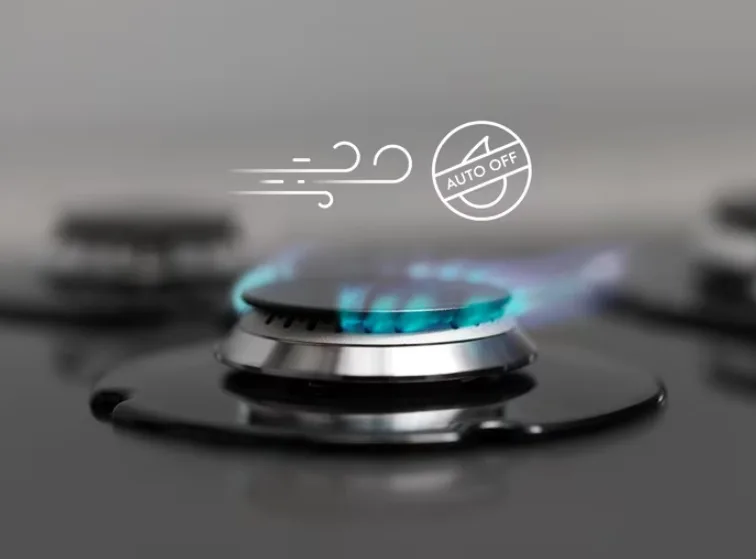 Газова варильна поверхня Electrolux 60см чавунні тримачі для кухні енергоефективна варка